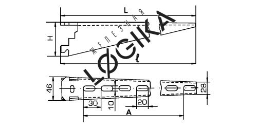 Полка кабельная к1162ц ут1 5